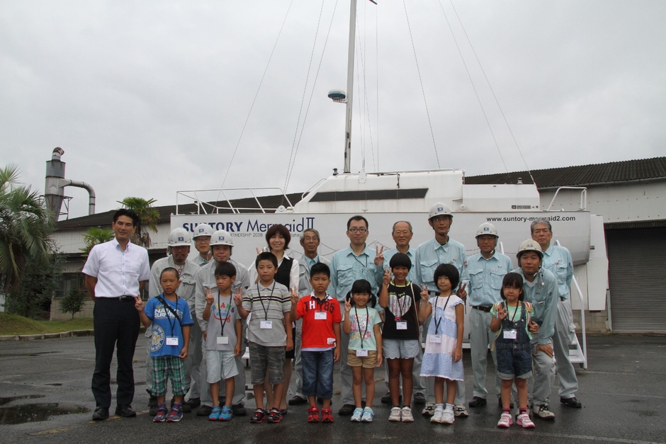 ツネイシクラフト&ファシリティーズ、こどもの職場参観日