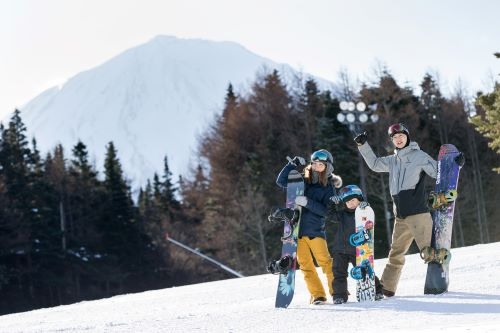 ファミリーで楽しむ！絶景ゲレンデ！