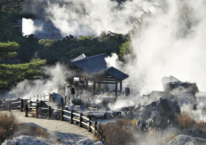 観光名所 雲仙地獄