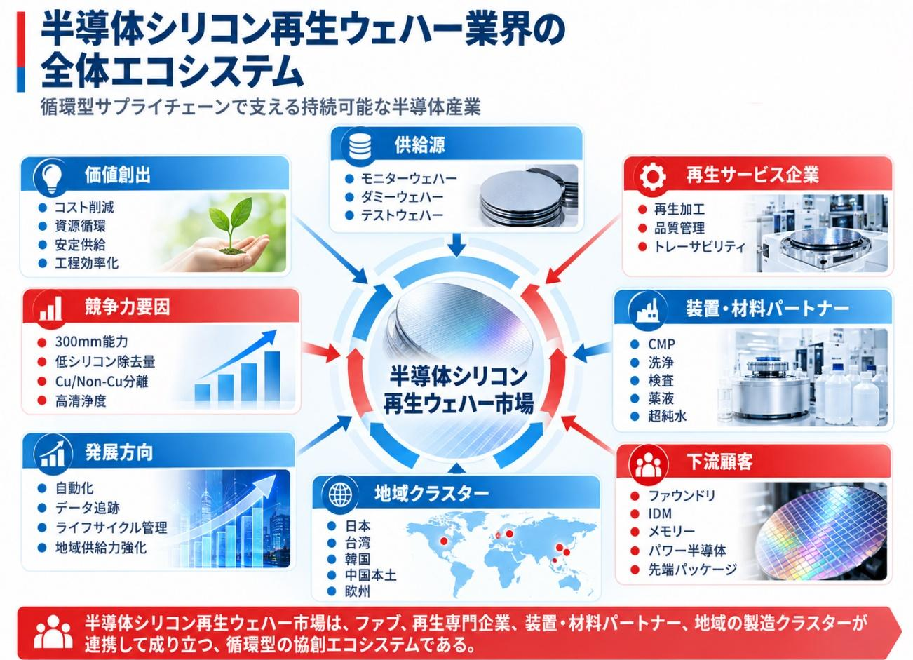 半導体シリコン再生ウェハー市場調査会社が贈る：売上規模・調べ方・分析手法
