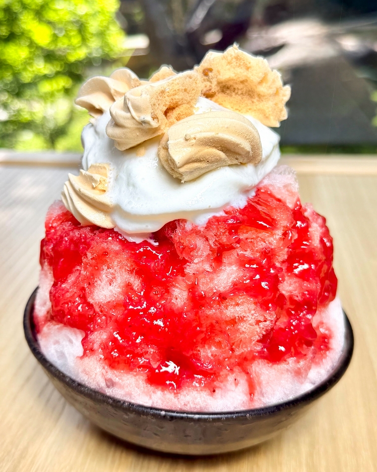 丹波産いちごの贅沢かき氷／淀屋橋店