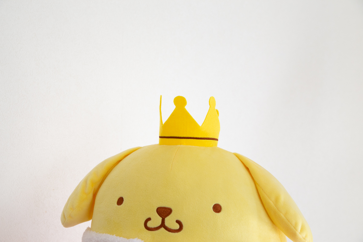 ポムポムプリン25周年記念！ ふわふわのぬいぐるみPCクッション登場