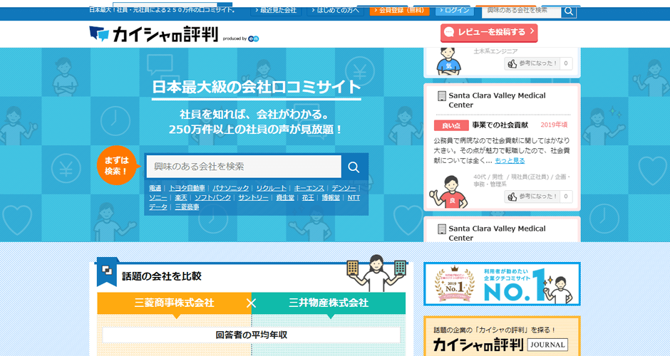 20191016_ポーター賞_カイシャの評判