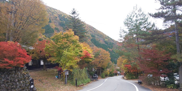 福地温泉・秋