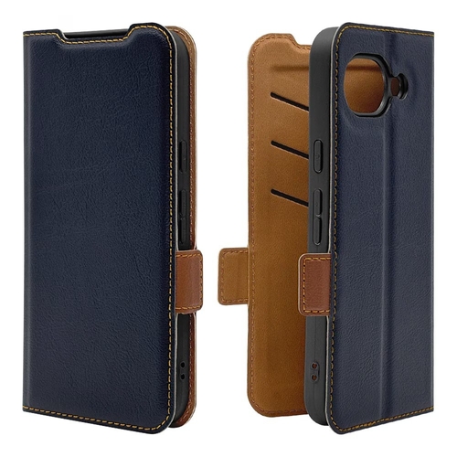 ネイビー×ブラウン