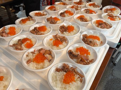 はらこ飯は地域のソウルフードです。