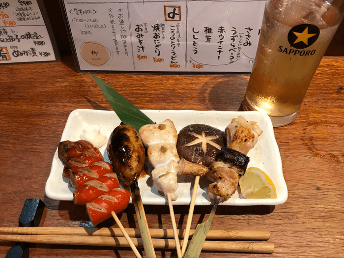 居酒屋勤務時代に鍛えられた焼鳥