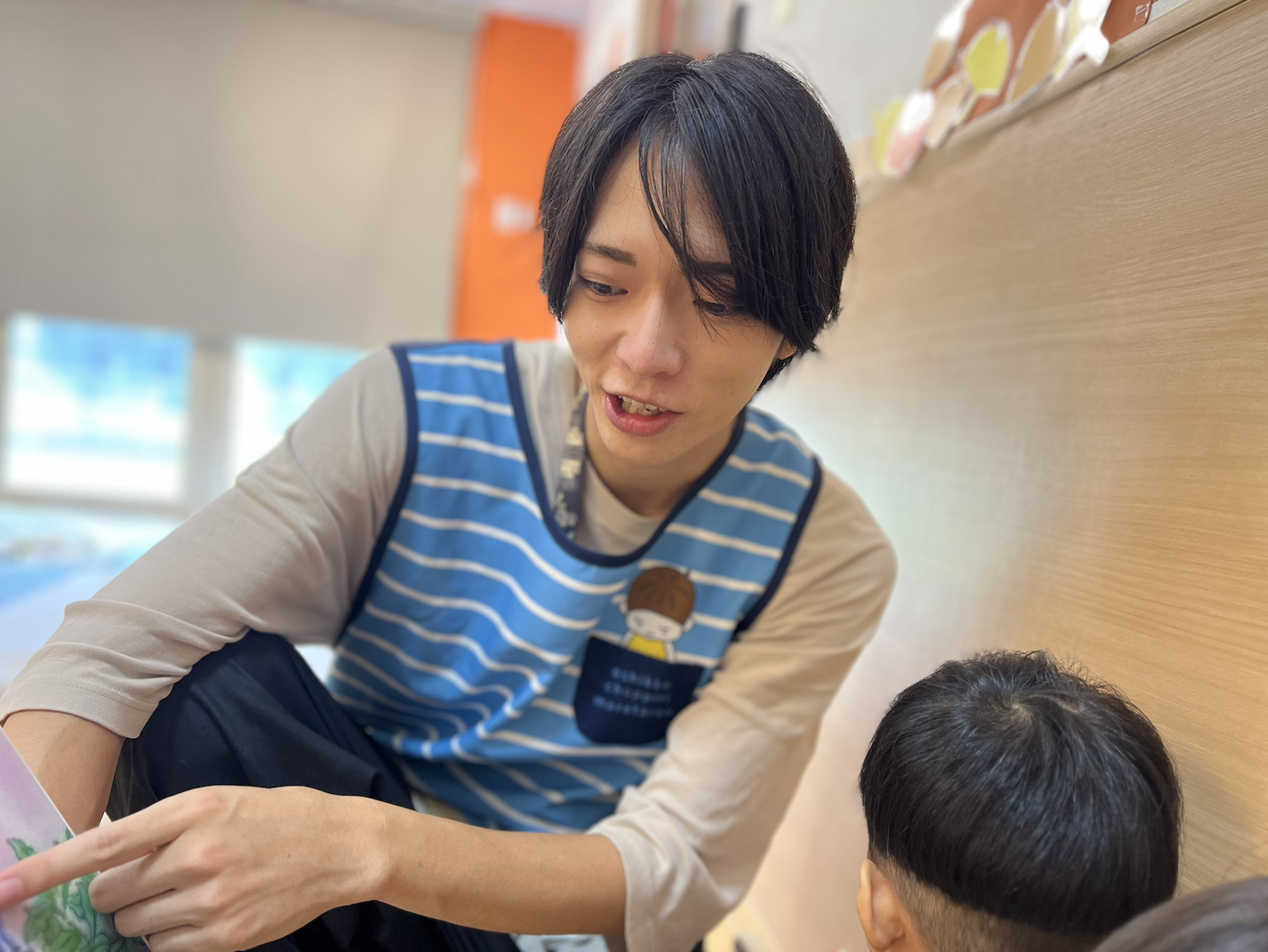 保育士の様子