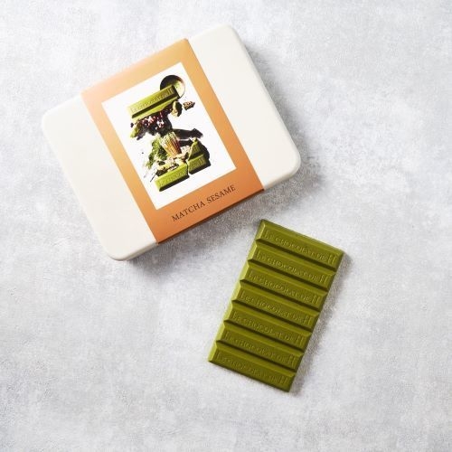 Tablette de chocolat MATCHA SESAME(抹茶&胡麻)