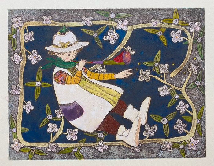 逸見亜古 銅版画展 -めぐる季節に誘われて-