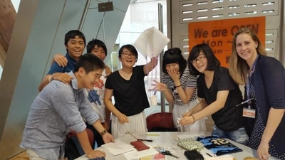 近畿大学英語村E3［e-cube］で国内留学！　高校1年生対象「English Summer Camp 2016」開催　附属新宮高等学校