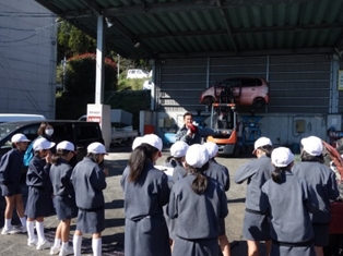 工場見学会の様子