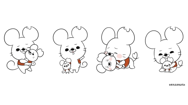 描きおろし「HUGアート」