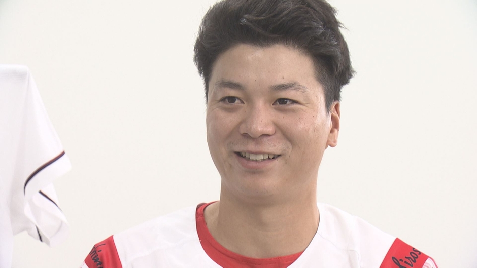 大盛穂選手（広島東洋カープ）