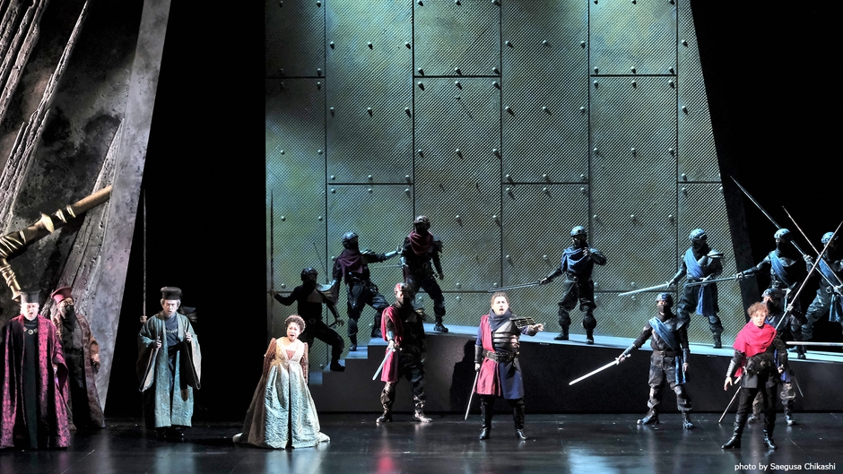 NISSAY OPERA 2021『カプレーティとモンテッキ』 撮影:三枝近志