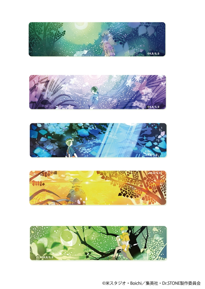 クリアしおりセット NEW WORLD ver.