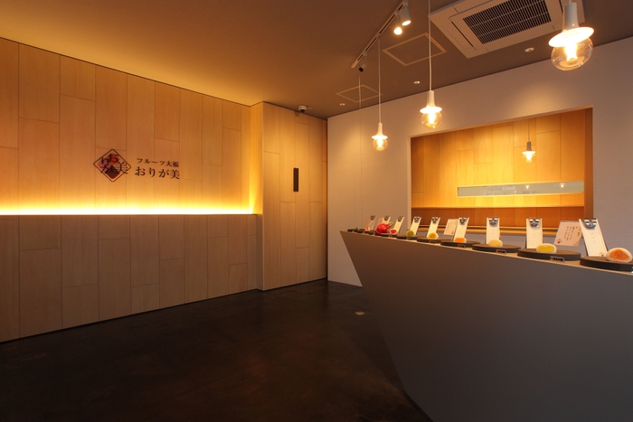 フルーツ大福 おりが美 店内