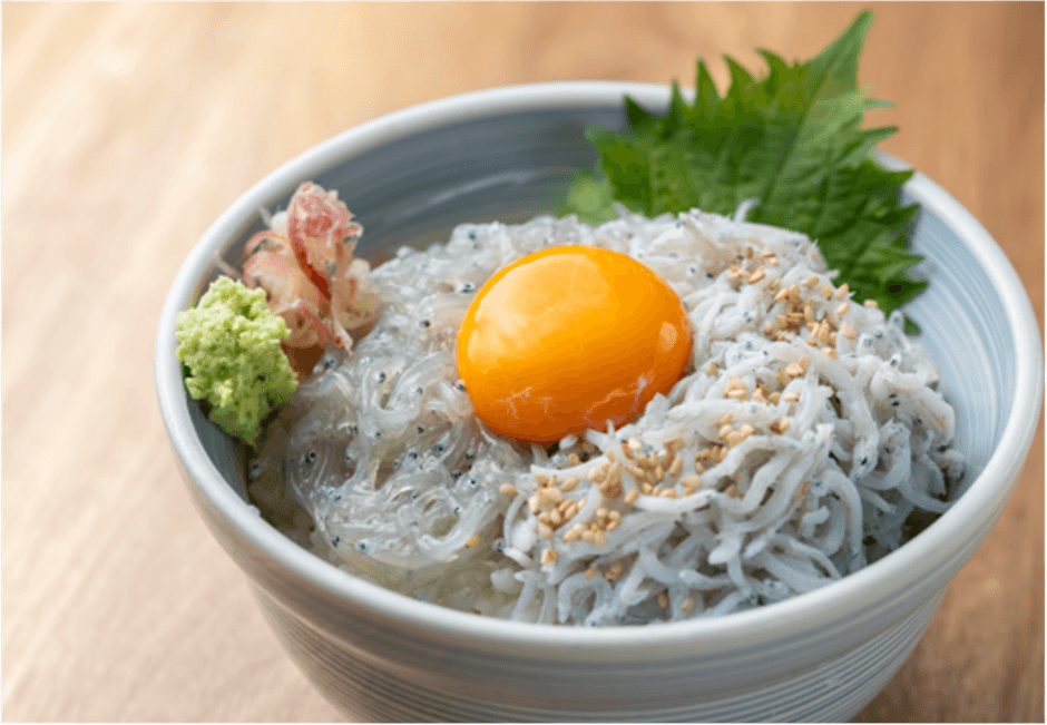 しらす2色丼