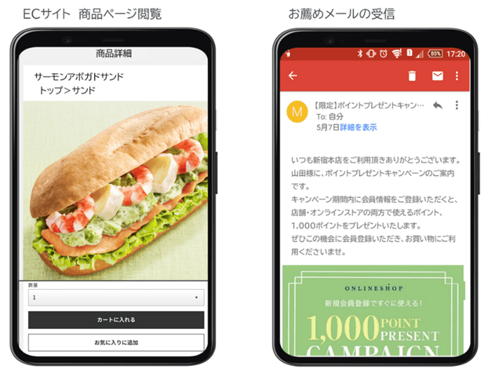 「OPTiM Digital Marketing」ユーザー画面イメージ