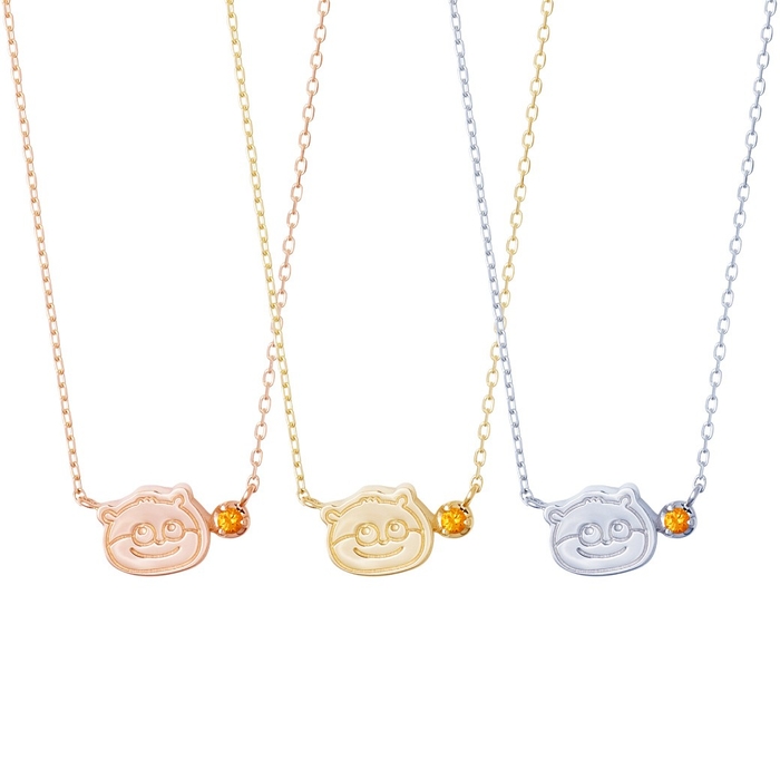 ●K10ゴールド（ホワイト／ピンク／イエロー）より選択可能