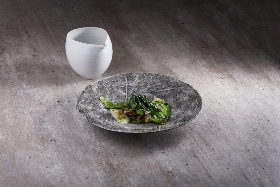 初戦「Penne Gorgonzola Profumo Giapponese」