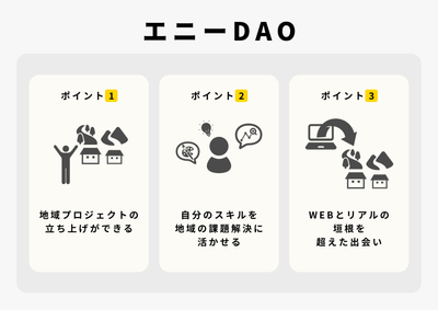 エニーDAOの特徴