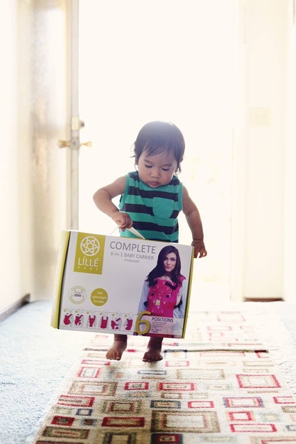 ママもパパも使える抱っこ紐リルベビー 9