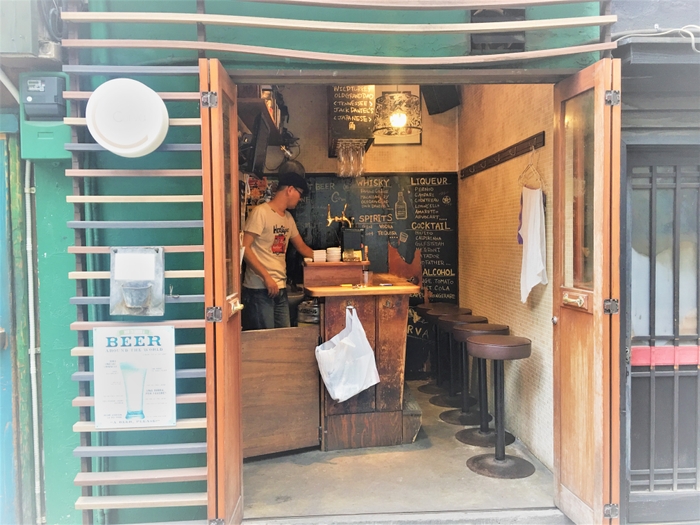 渋谷の店舗（オーナー立石氏）