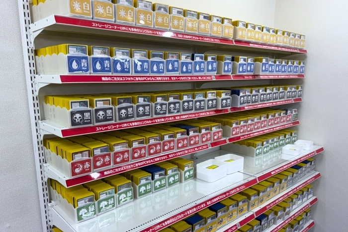 充実のストレージコーナー