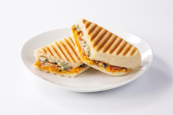 かぼちゃとゴルゴンゾーラベーコン ~くるみ入り~