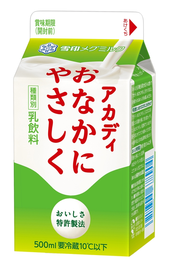 『アカディ おなかにやさしく』(500ml)