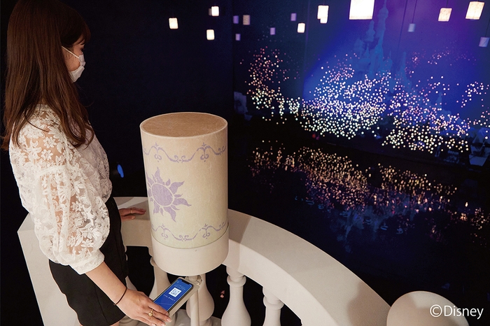 ディズニープリンセス展 会場内の様子