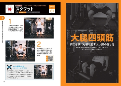 STEP４ 痩せ型が映えるカラダになる必須筋トレ種目　大腿四頭筋