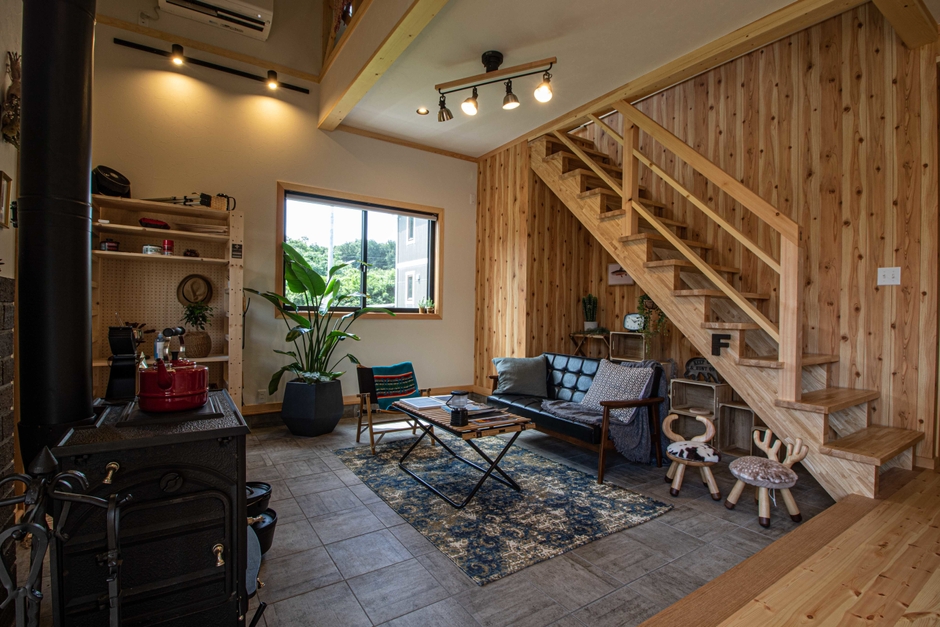 土間の使い方は十人十色