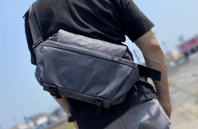 スターグレーはデニム調の生地を採用。 カジュアルでもビジネスでもオシャレに使えます！