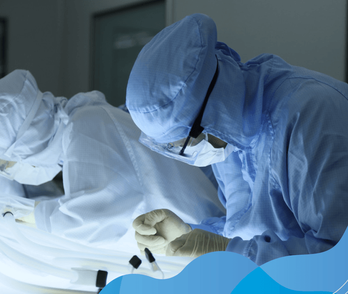 バイオプロセッシングユニット シングルユース製品イメージ