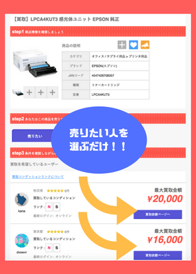 売りたい人(1)