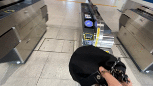 改札口ので使用