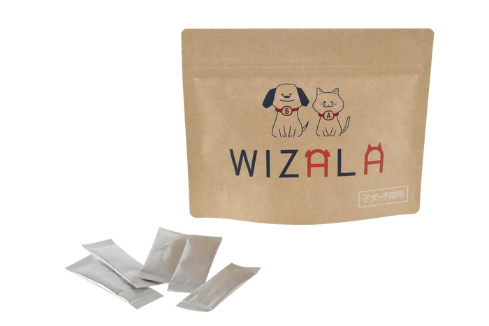 WIZALA (子犬・子猫用)　30包入／袋　2&#44;970円(税込み)