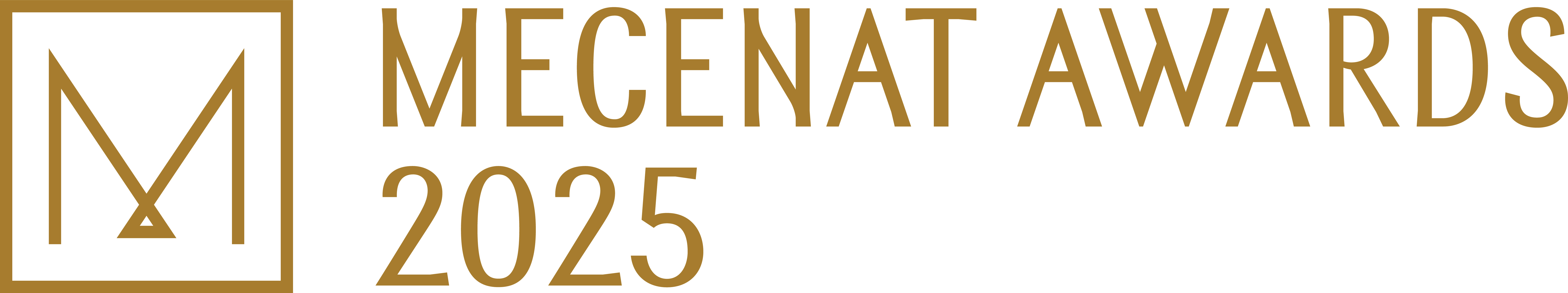 「メセナアワード2025」ロゴ
