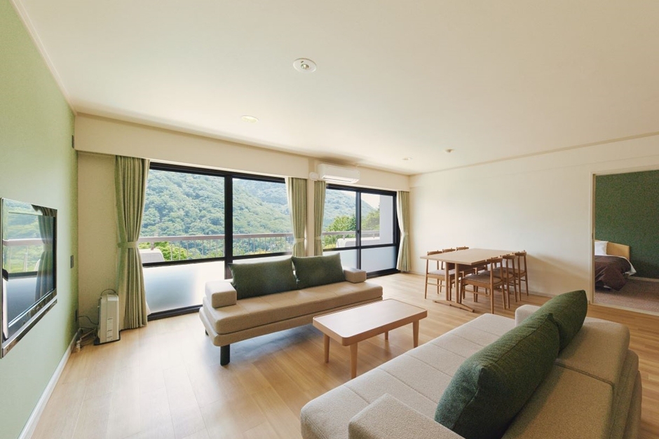 <客室>大自然の眺望を堪能