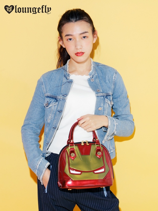 マーベル by ラウンジフライ ハンドバッグ アイアンマン