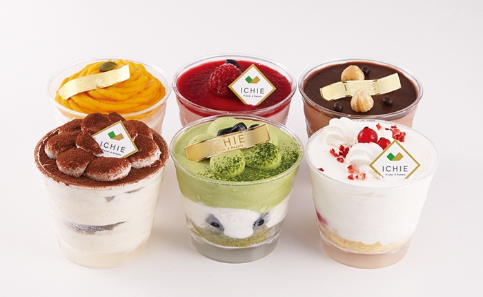 <ICHIE>カップスイーツ6種セット