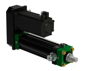 図. サーボ電動シリンダの製品画像