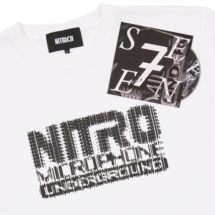 KOSUKEKAWAMURA_NITRO_TEE_WHITE_SET