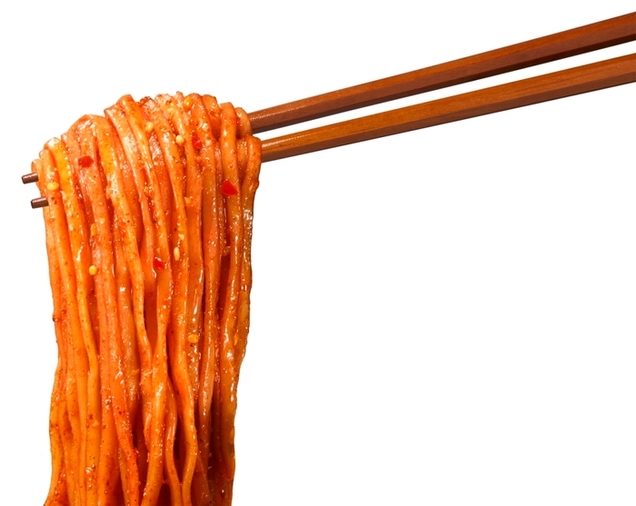 マルちゃん正麺 カップ 炎の汁なし担々麺 調理イメージ2