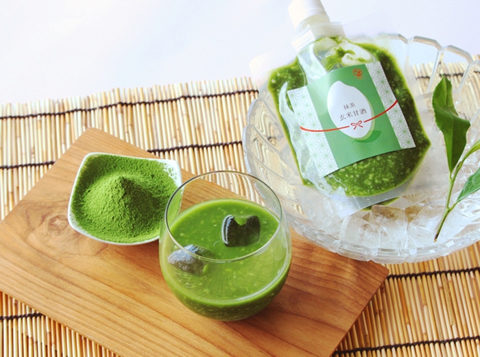 約3gもの一番茶を使用した濃厚&贅沢な抹茶味