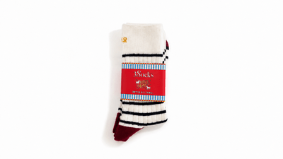 O26FW16 / Mono Stripe 3-Pack Socks