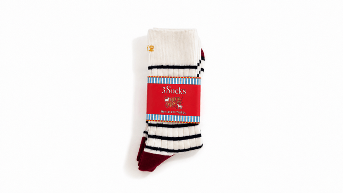 O26FW16 / Mono Stripe 3-Pack Socks