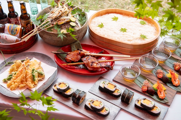 ▲海神人の食卓1階 宴「ファミリープラン」